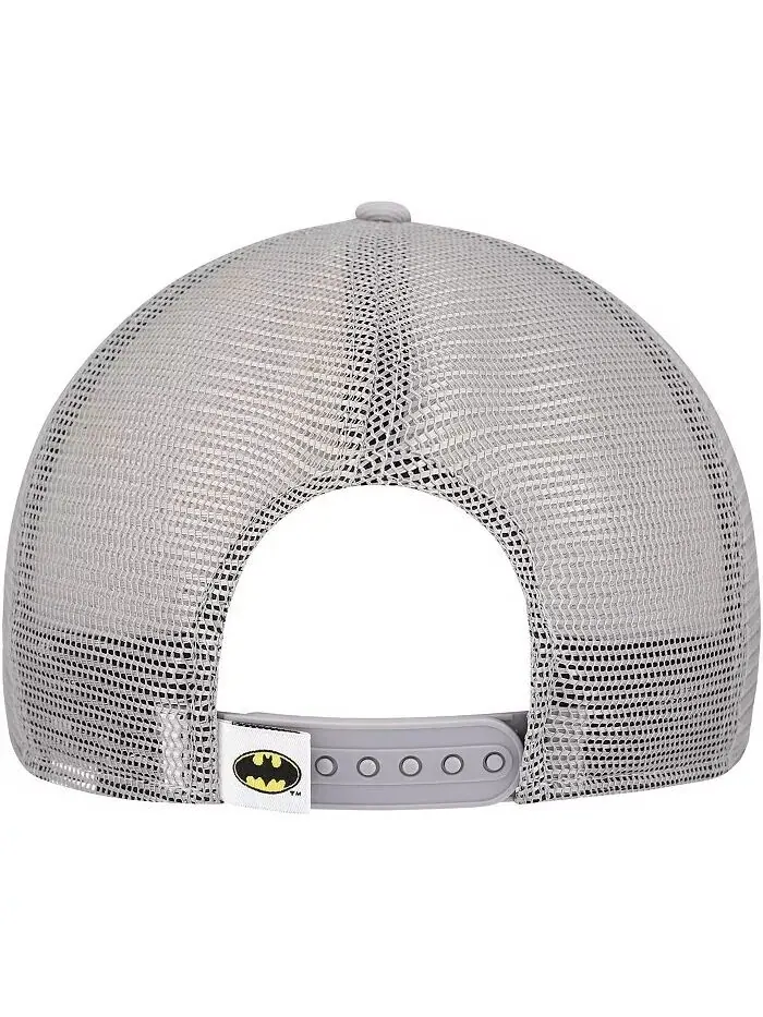 Серая бейсболка-кепка Batman 9FIFTY Trucker Snapback для больших мальчиков и девочек New Era — изображение 4 из 4