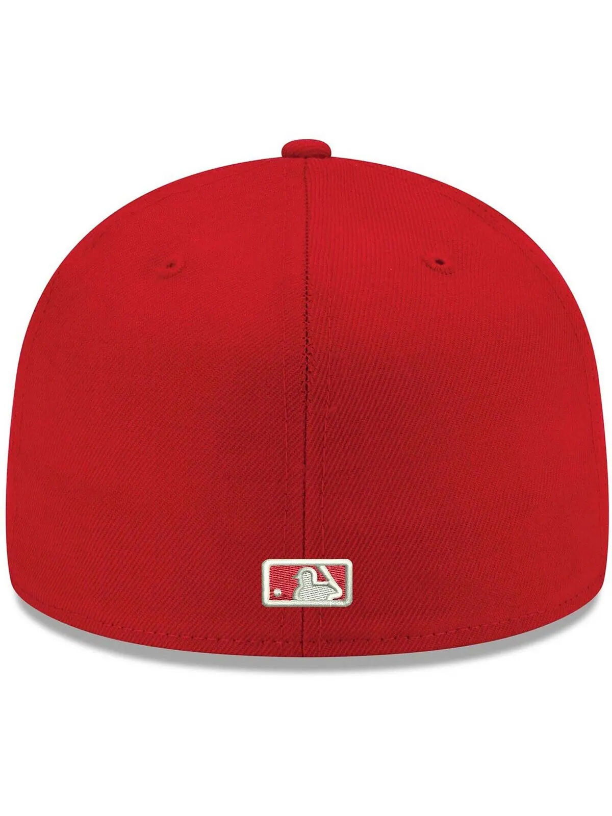 Мужская красная кепка с логотипом Pittsburgh Pirates, белая 59FIFTY, приталенная шляпа New Era — изображение 4 из 4, красный