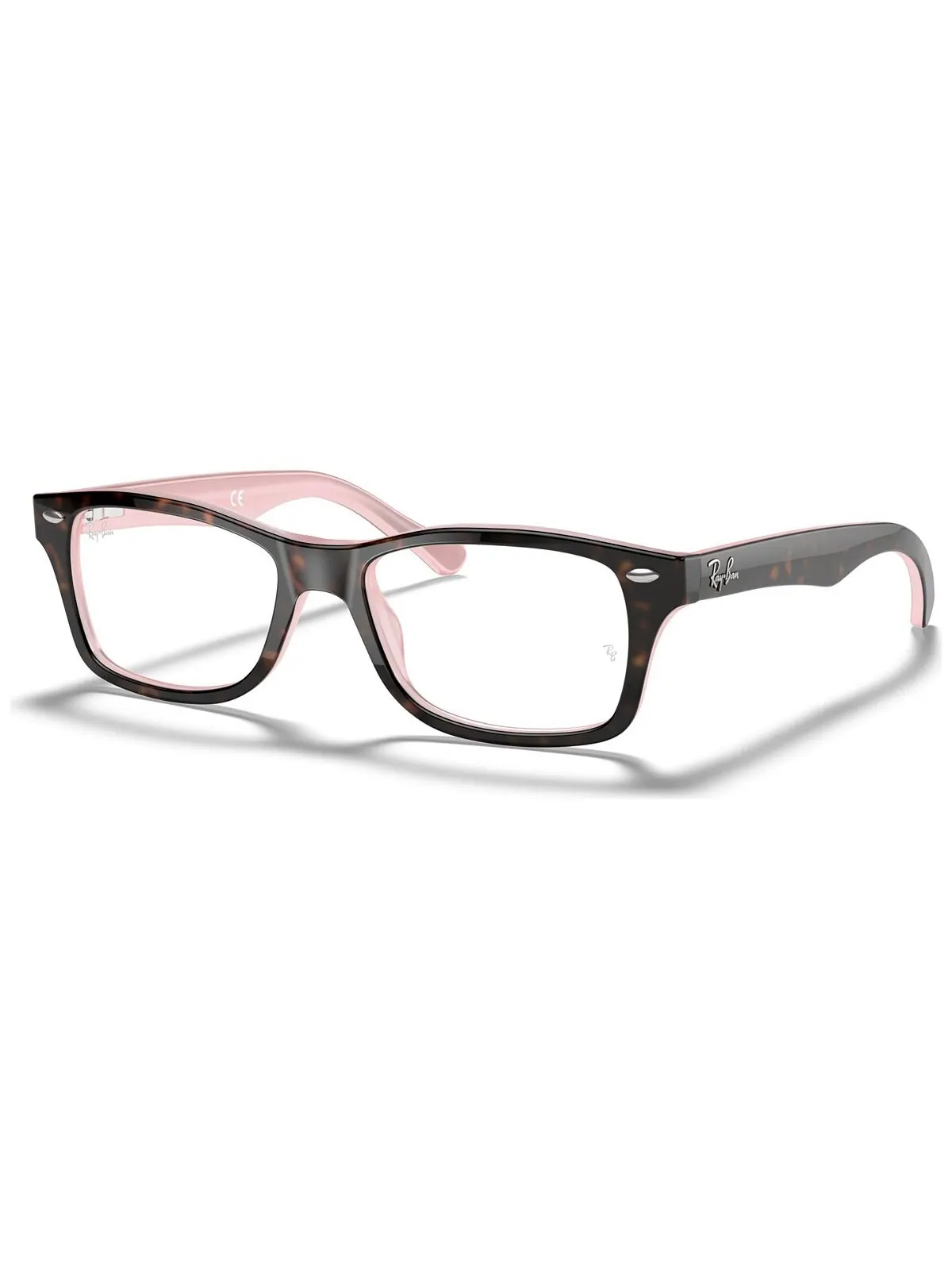 RY1531 Детские квадратные очки Ray-Ban Jr — черный