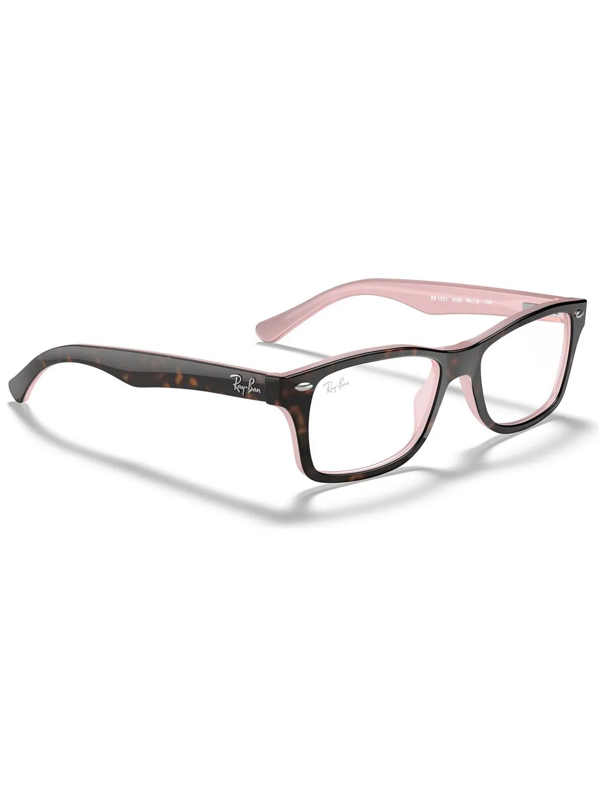 RY1531 Детские квадратные очки Ray-Ban Jr — изображение 7 из 7, черный