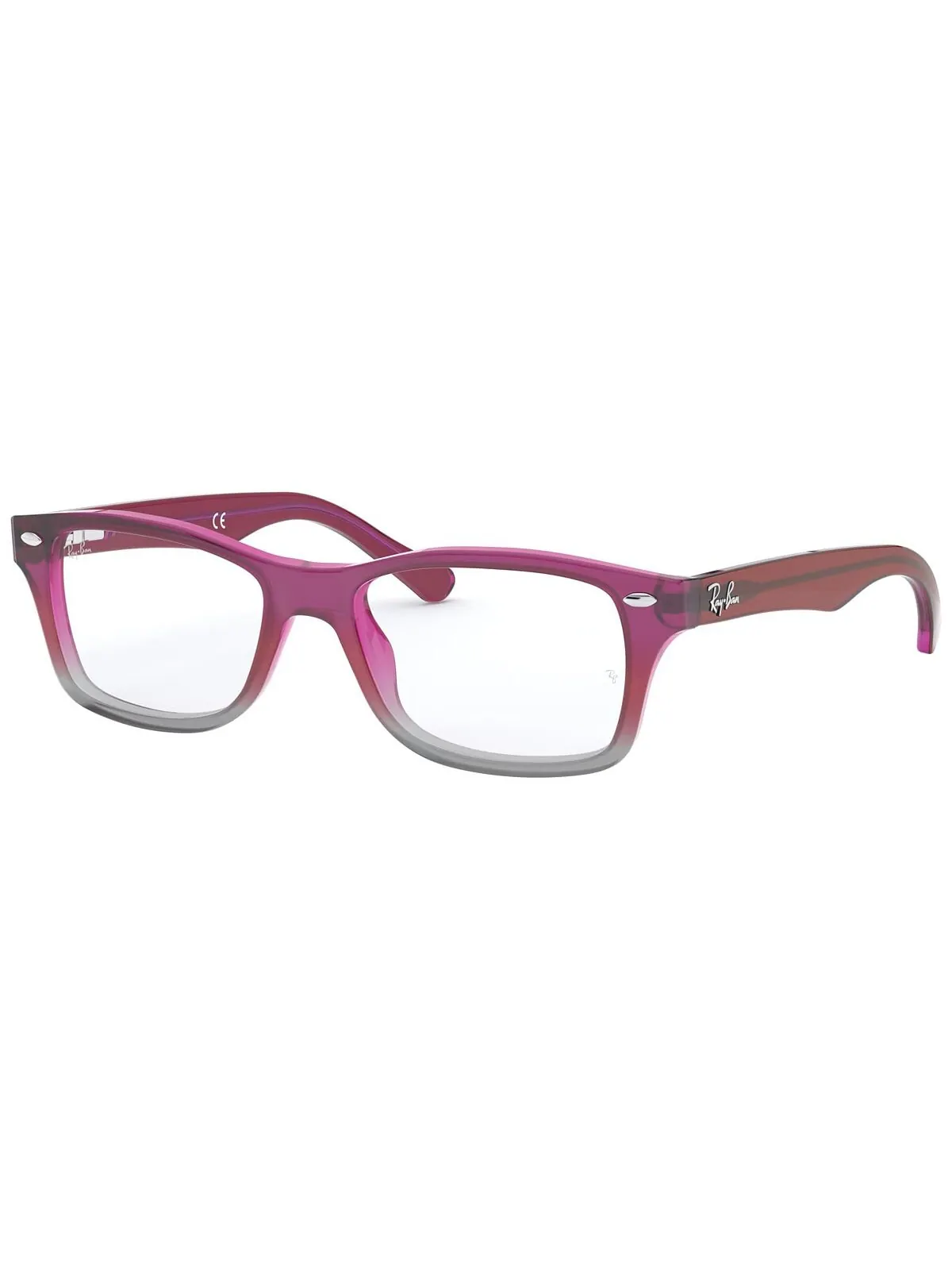 RY1531 Детские квадратные очки Ray-Ban Jr — розовый