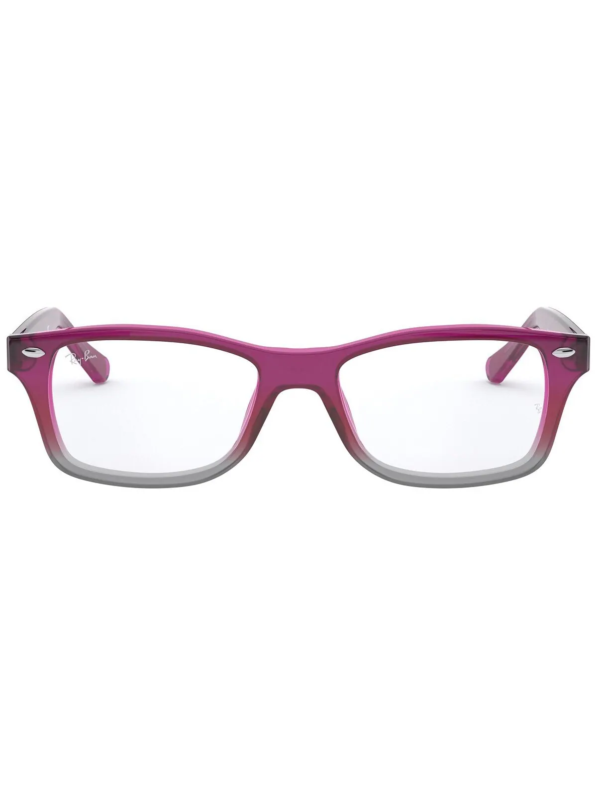 RY1531 Детские квадратные очки Ray-Ban Jr — изображение 2 из 7, розовый