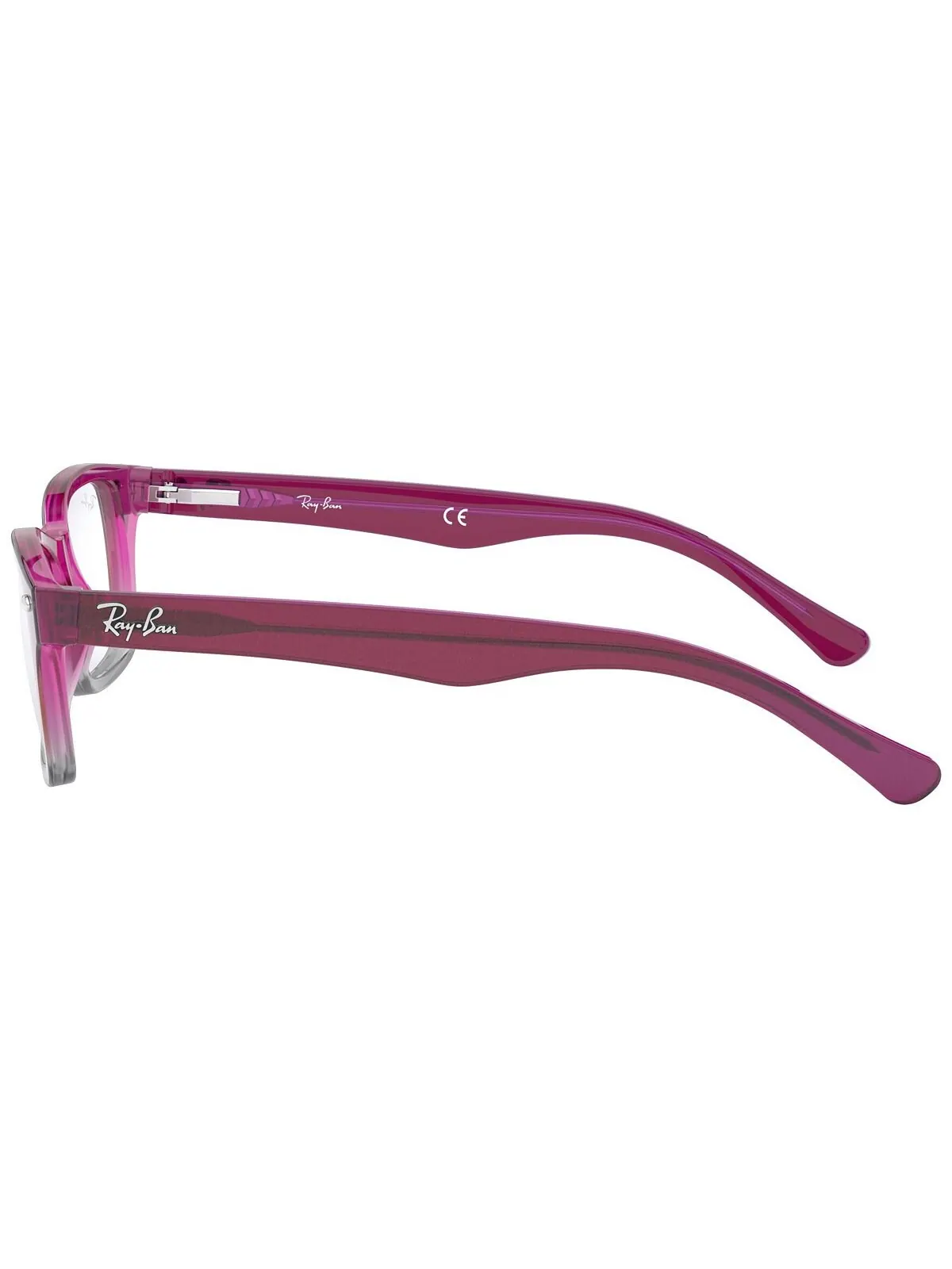 RY1531 Детские квадратные очки Ray-Ban Jr — изображение 3 из 7, розовый