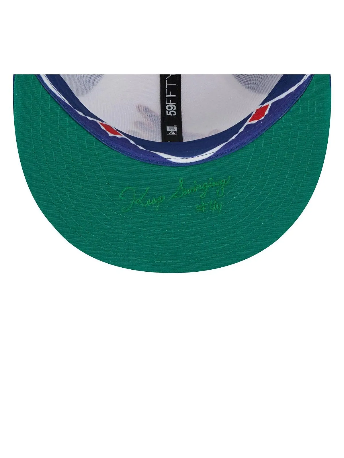Мужская белая и королевская приталенная шляпа Atlanta Braves 2023 City Connect 59FIFTY New Era — изображение 5 из 5, белый