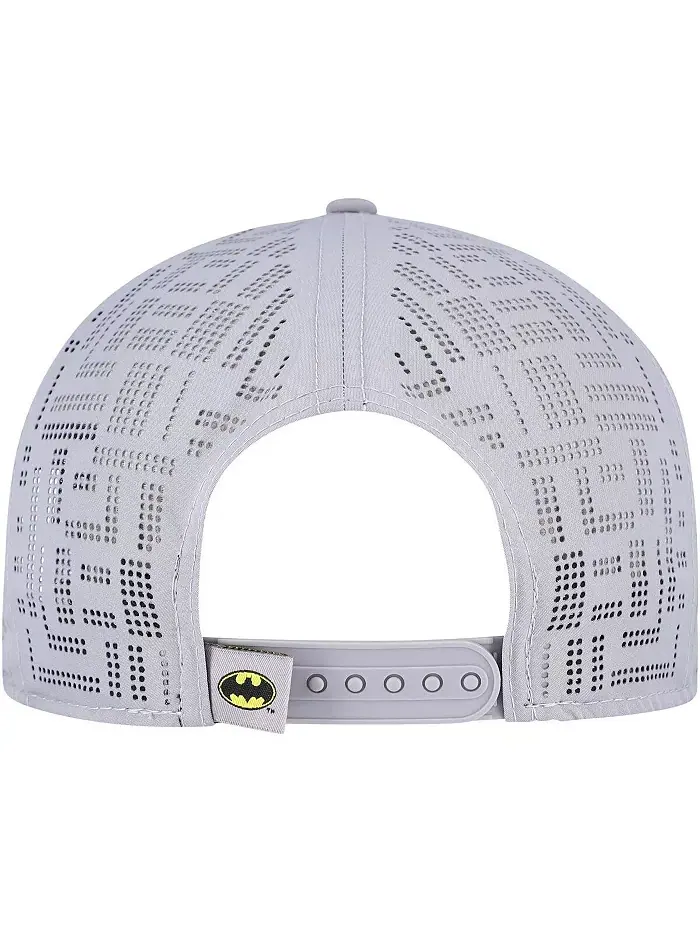 Мужская серая бейсболка Batman Rope Trucker 9FIFTY с регулируемой застежкой New Era — изображение 4 из 4