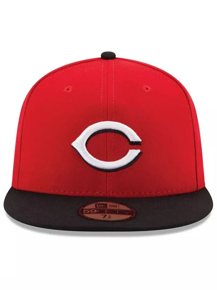 Кепка приталенного кроя Cincinnati Reds Authentic Collection 59FIFTY New Era — изображение 2 из 4