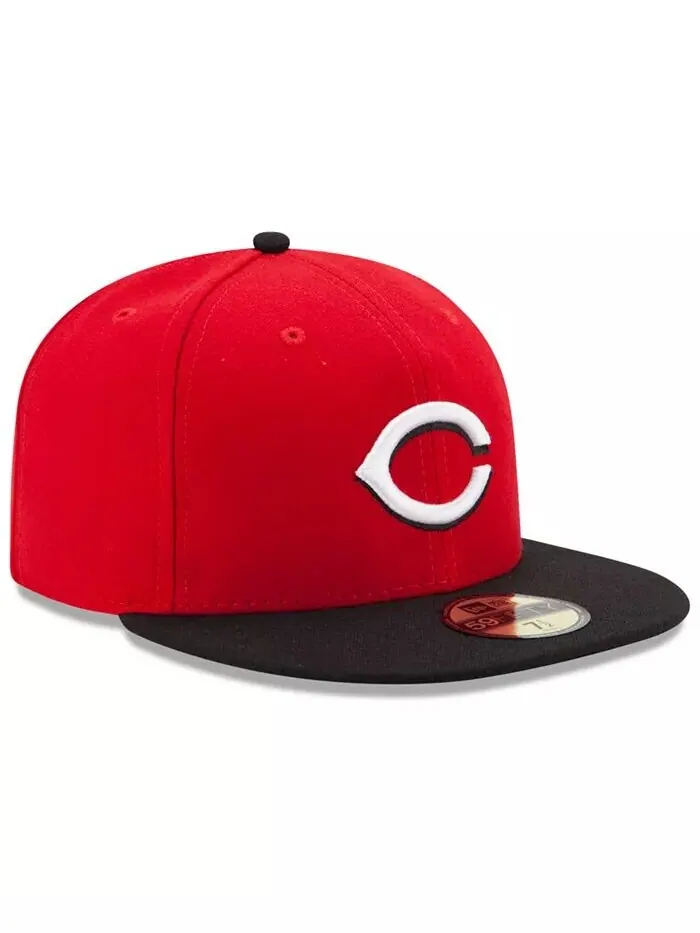 Кепка приталенного кроя Cincinnati Reds Authentic Collection 59FIFTY New Era — изображение 3 из 4