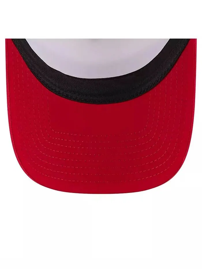 Малышка Алая Сан-Франциско 49ers Sport Night Color Block 9FORTY A-Frame Trucker Регулируемая кепка — изображение 5 из 5