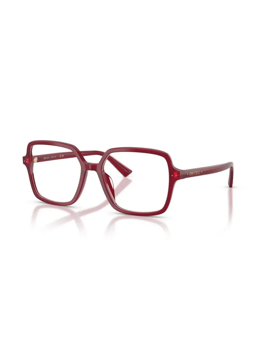 Женские квадратные очки, JC3046U Jimmy Choo, Opaline Cranberry