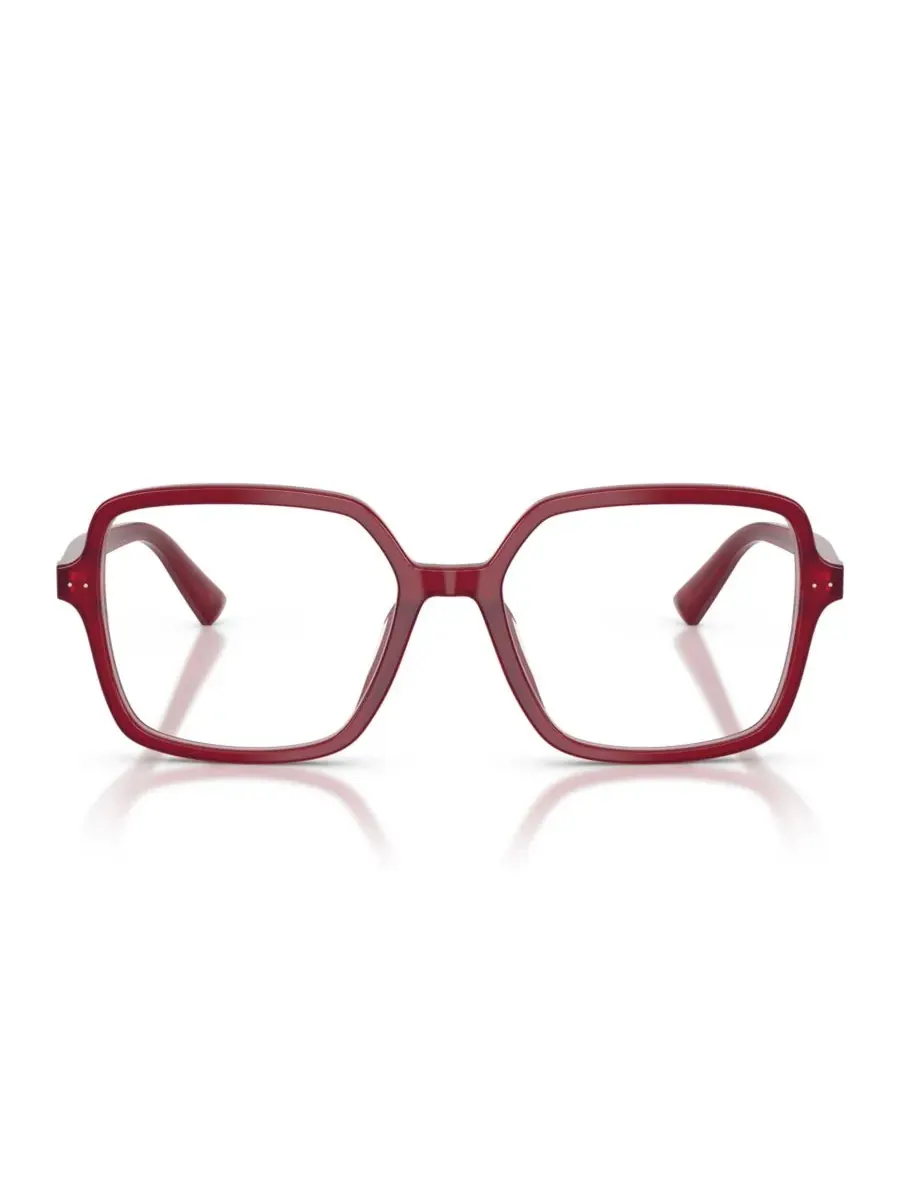 Женские квадратные очки, JC3046U Jimmy Choo, Opaline Cranberry — изображение 3 из 5