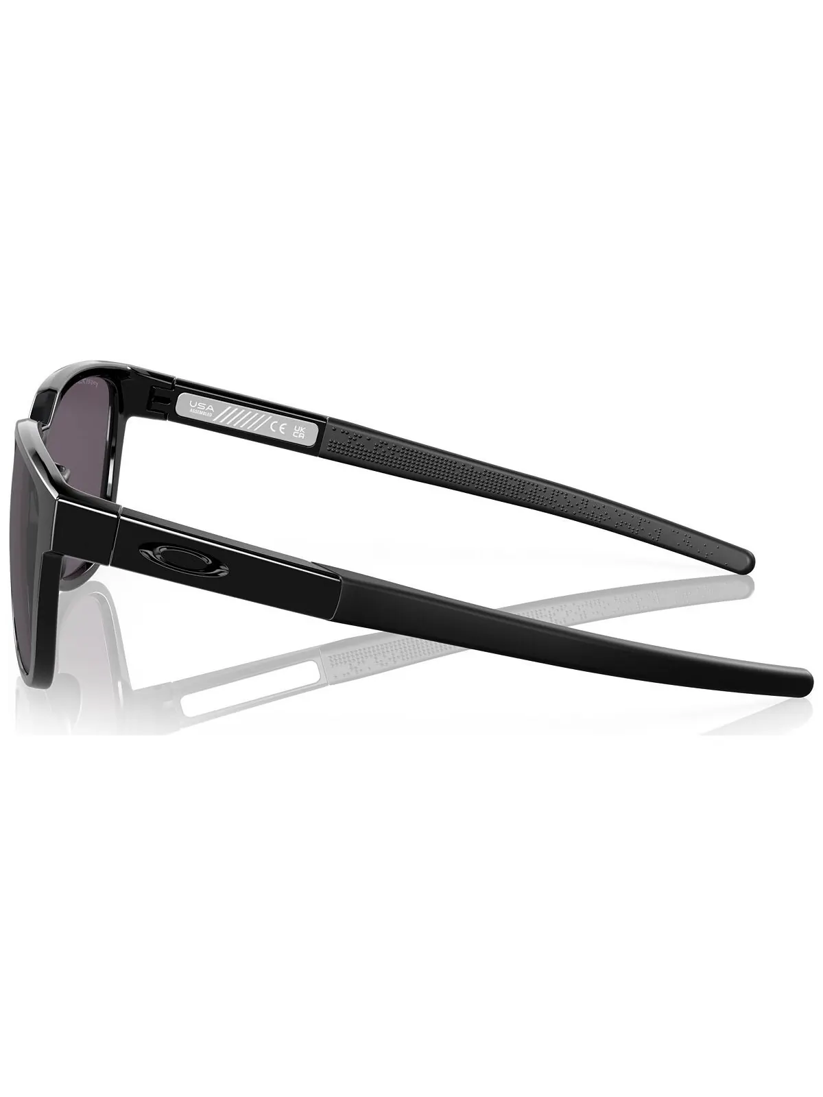 Мужские солнцезащитные очки с низкой перемычкой, привод (Low Bridge Fit) Oakley — изображение 4 из 6, черный