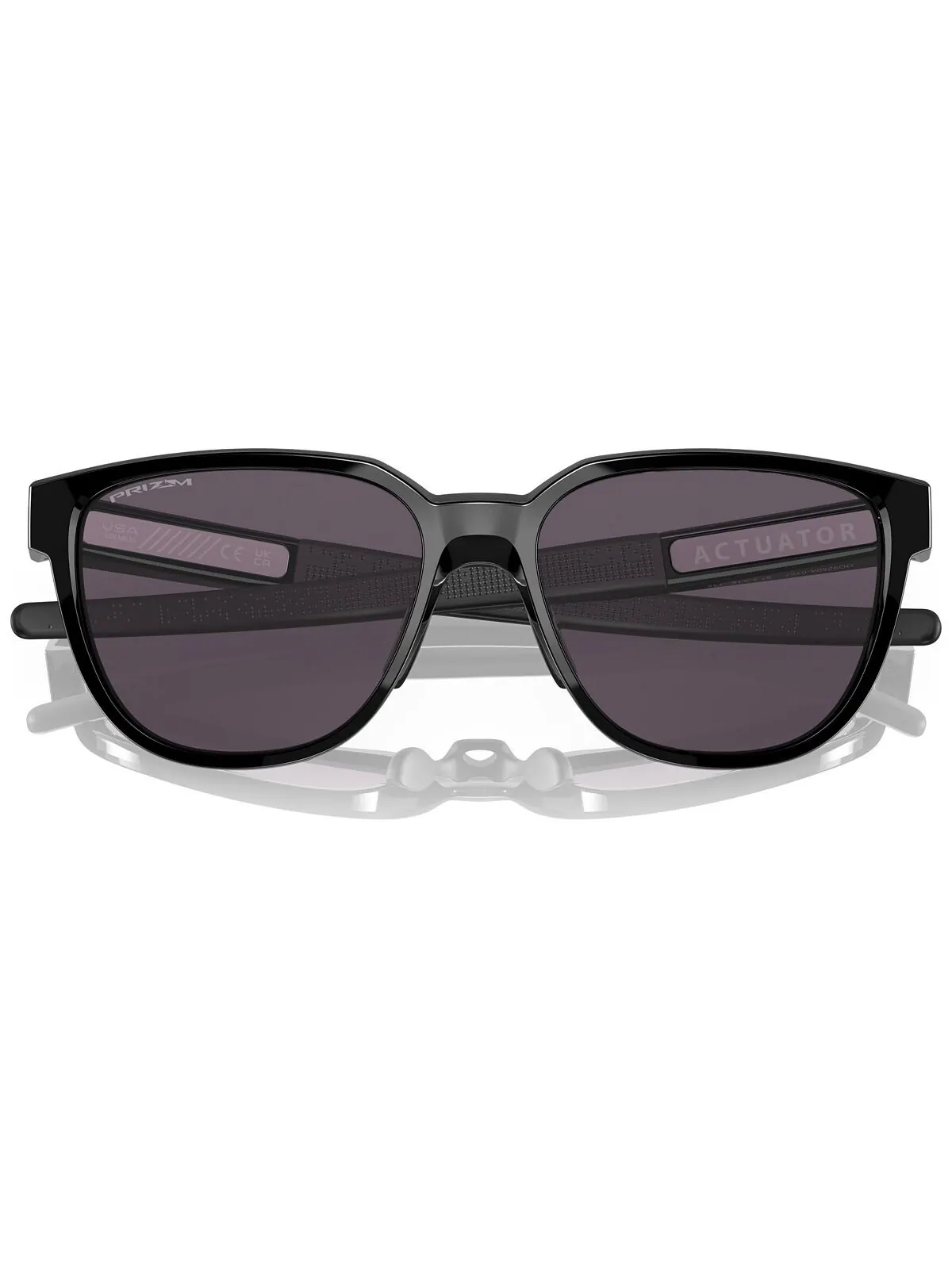 Мужские солнцезащитные очки с низкой перемычкой, привод (Low Bridge Fit) Oakley — изображение 5 из 6, черный