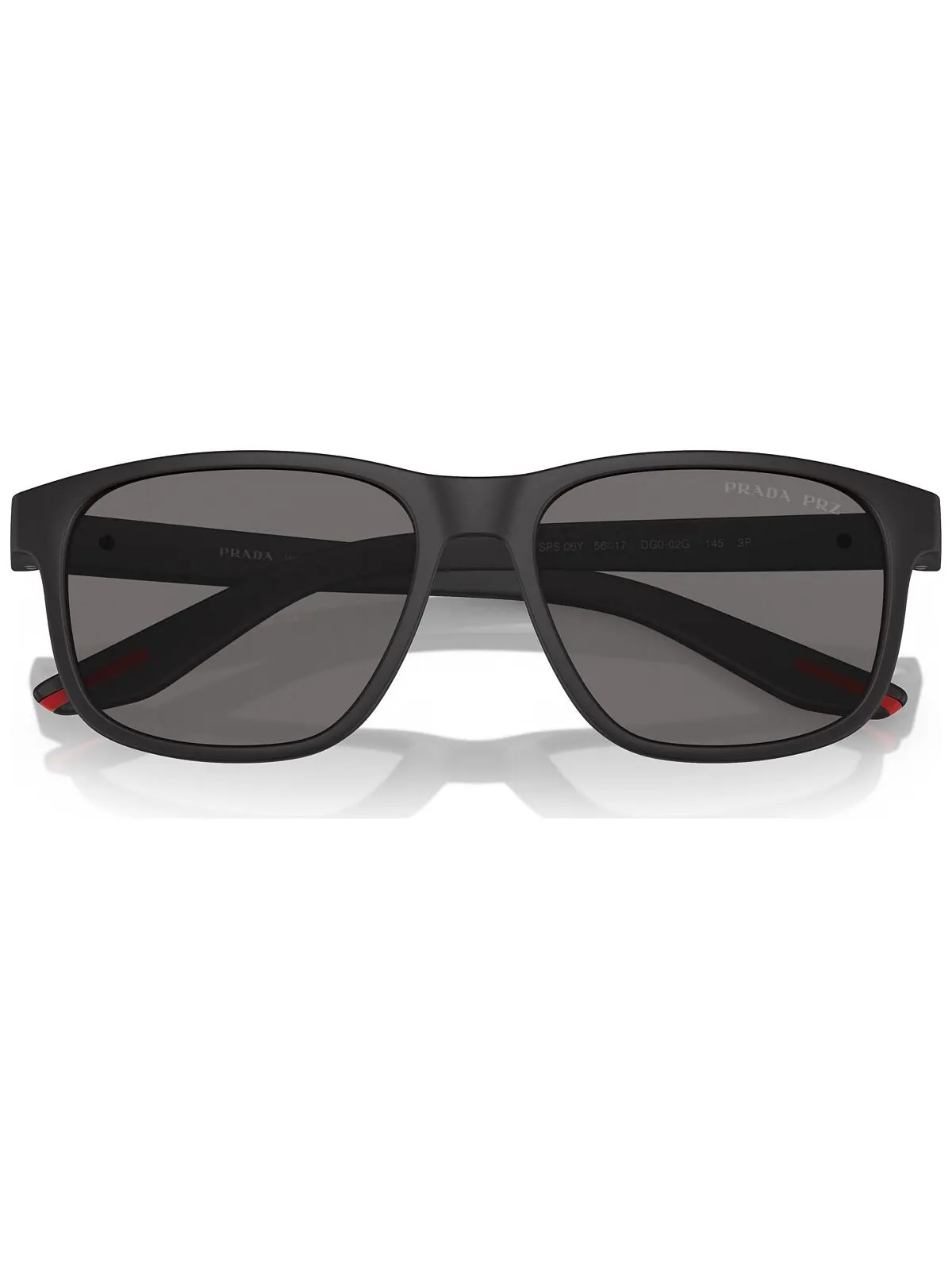 Мужские поляризованные солнцезащитные очки, PS 06YS PRADA LINEA ROSSA — изображение 2 из 6, черный