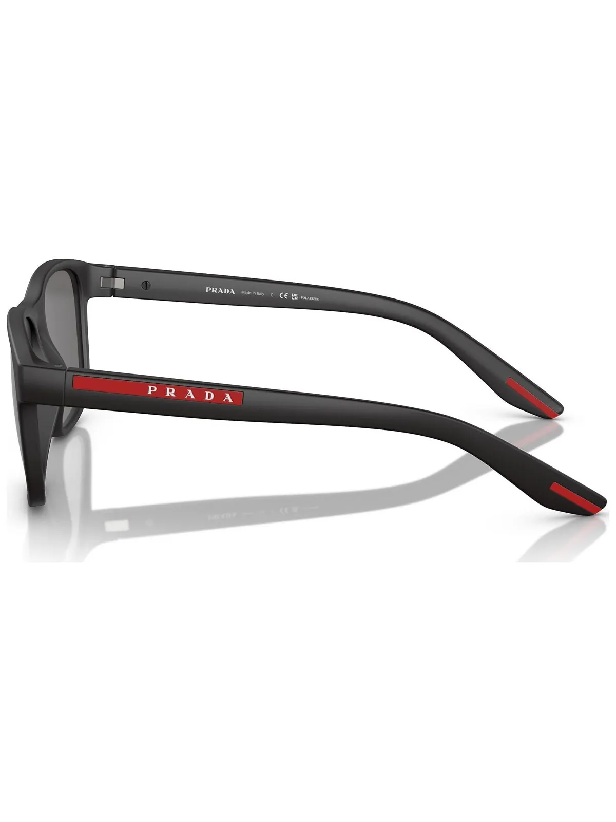 Мужские поляризованные солнцезащитные очки, PS 06YS PRADA LINEA ROSSA — изображение 5 из 6, черный