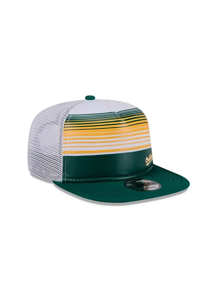 Мужская зеленая бейсболка Oakland Athletics Cooperstown Collection Team Horizon 9FIFTY A-Frame — изображение 3 из 4