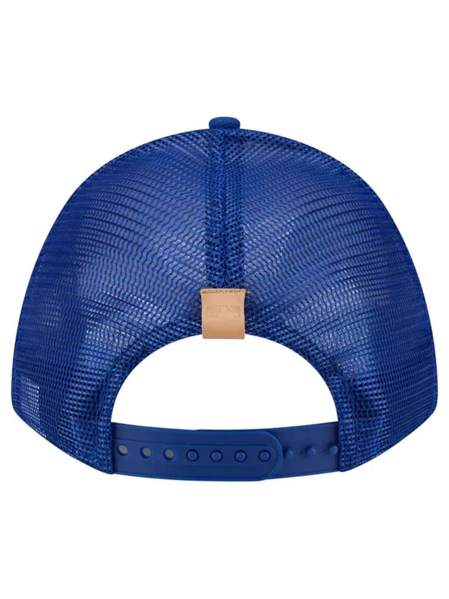 Кепка-тракер с принтом Text A-Frame Trucker 9FORTY New Era, Stone Royal — изображение 5 из 5
