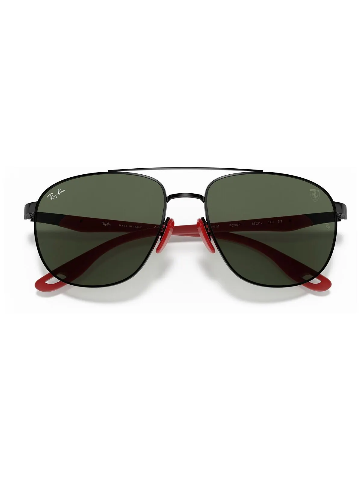 Мужские солнцезащитные очки, RB3659M Scuderia Ferrari Collection 57 Ray-Ban — изображение 5 из 6, зеленый