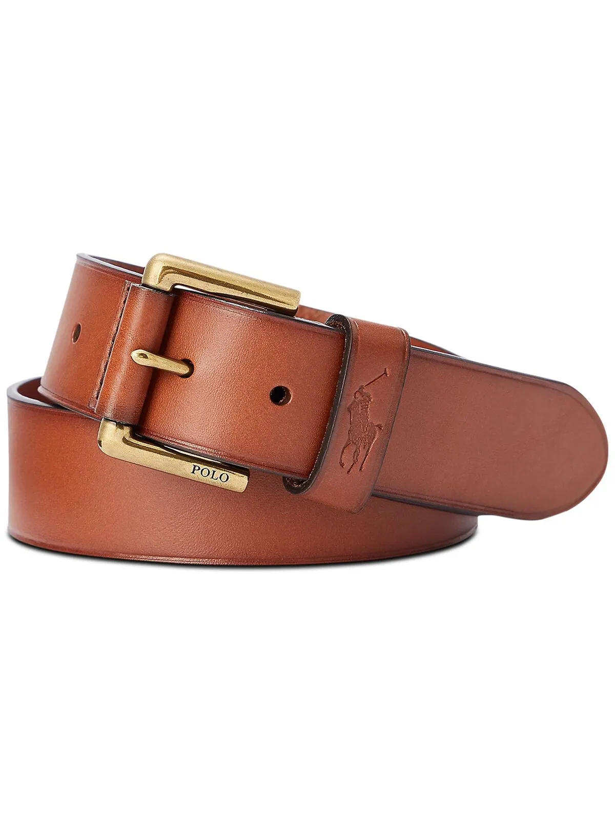 Мужской кожаный деловой ремень Polo Ralph Lauren