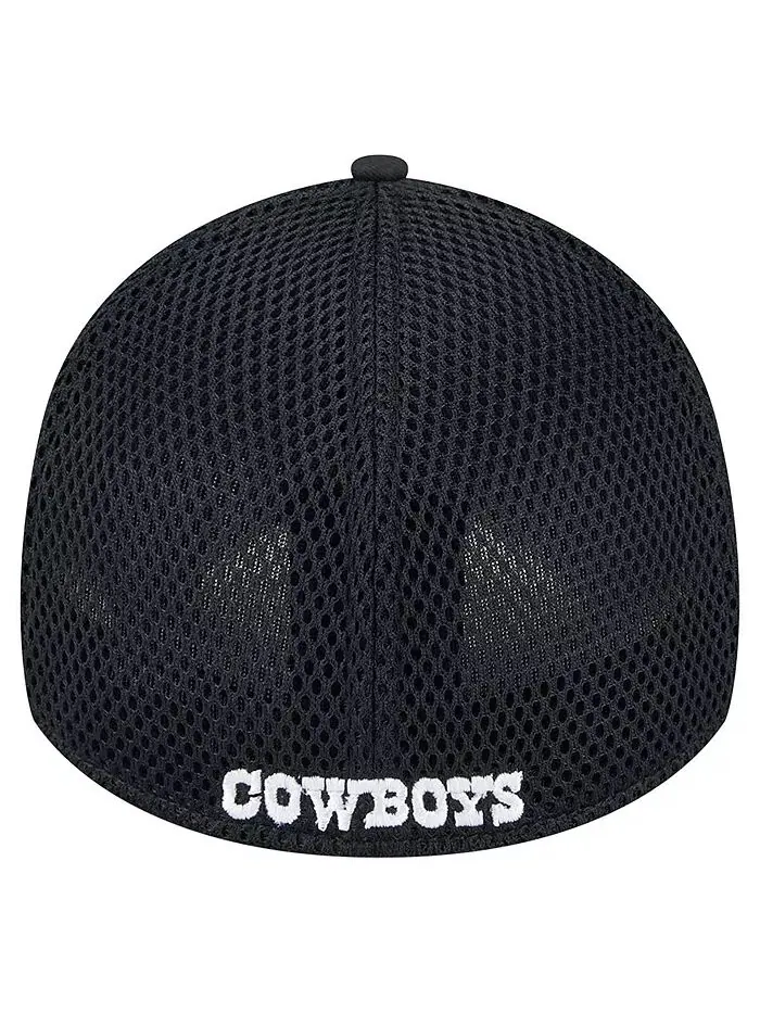 Мужская черная кепка Dallas Cowboys Main B-Dub Neo 39THIRTY Flex New Era — изображение 4 из 5