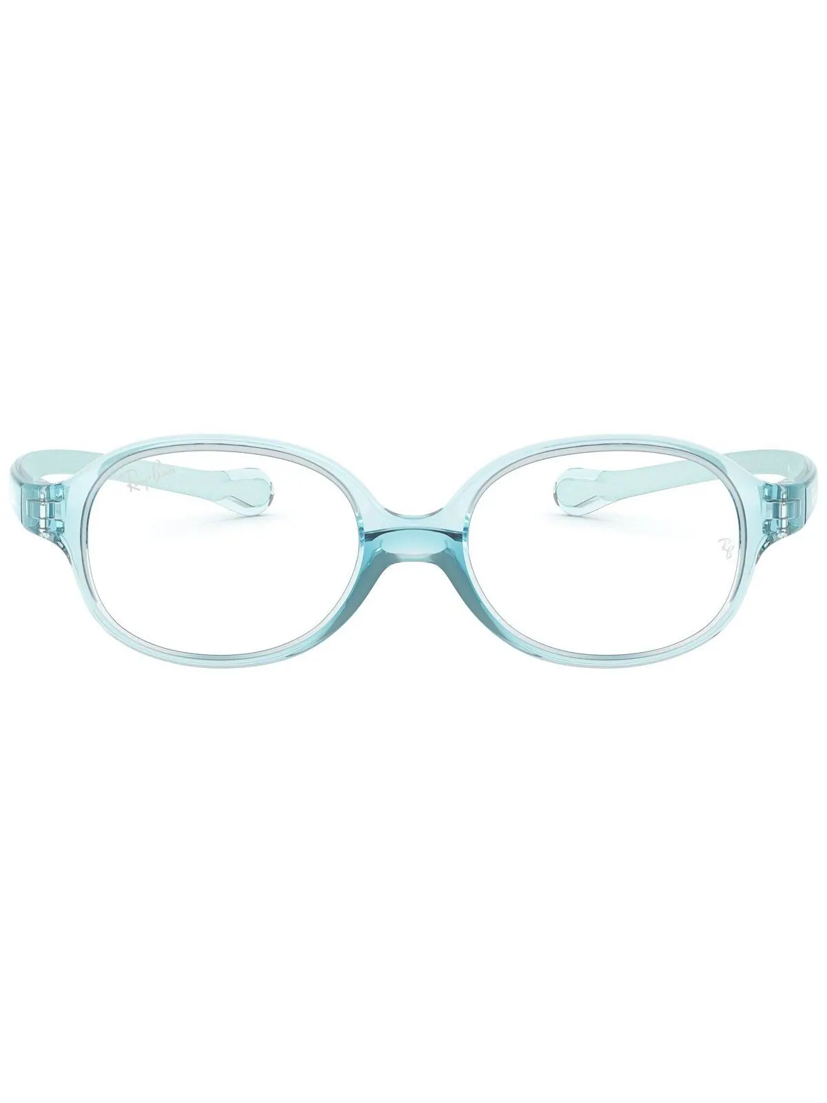 JR RY1587 Детские круглые очки Ray-Ban — изображение 3 из 4, светлый синий