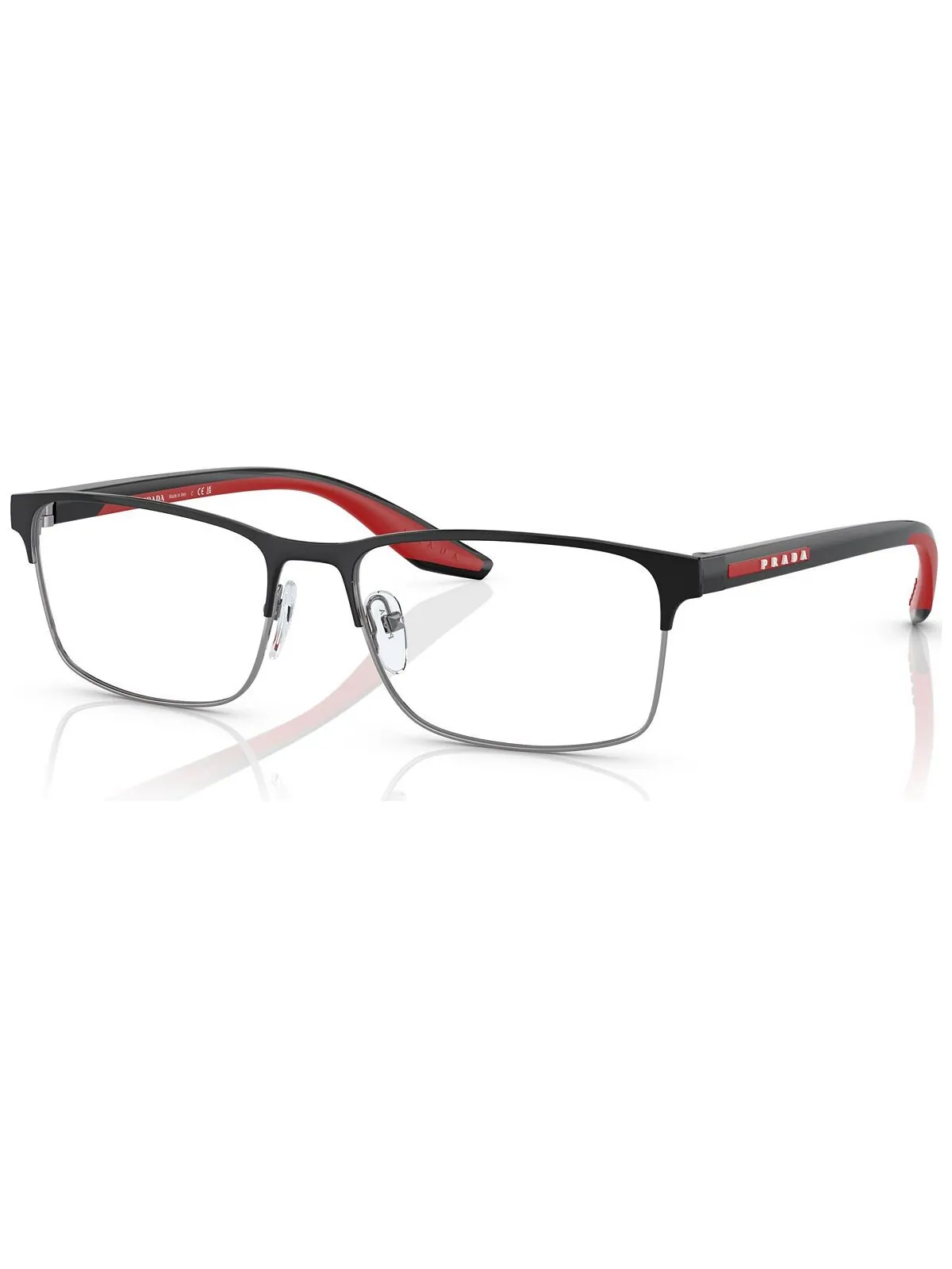 Мужские очки прямоугольной формы, PS 50PV55-O PRADA LINEA ROSSA