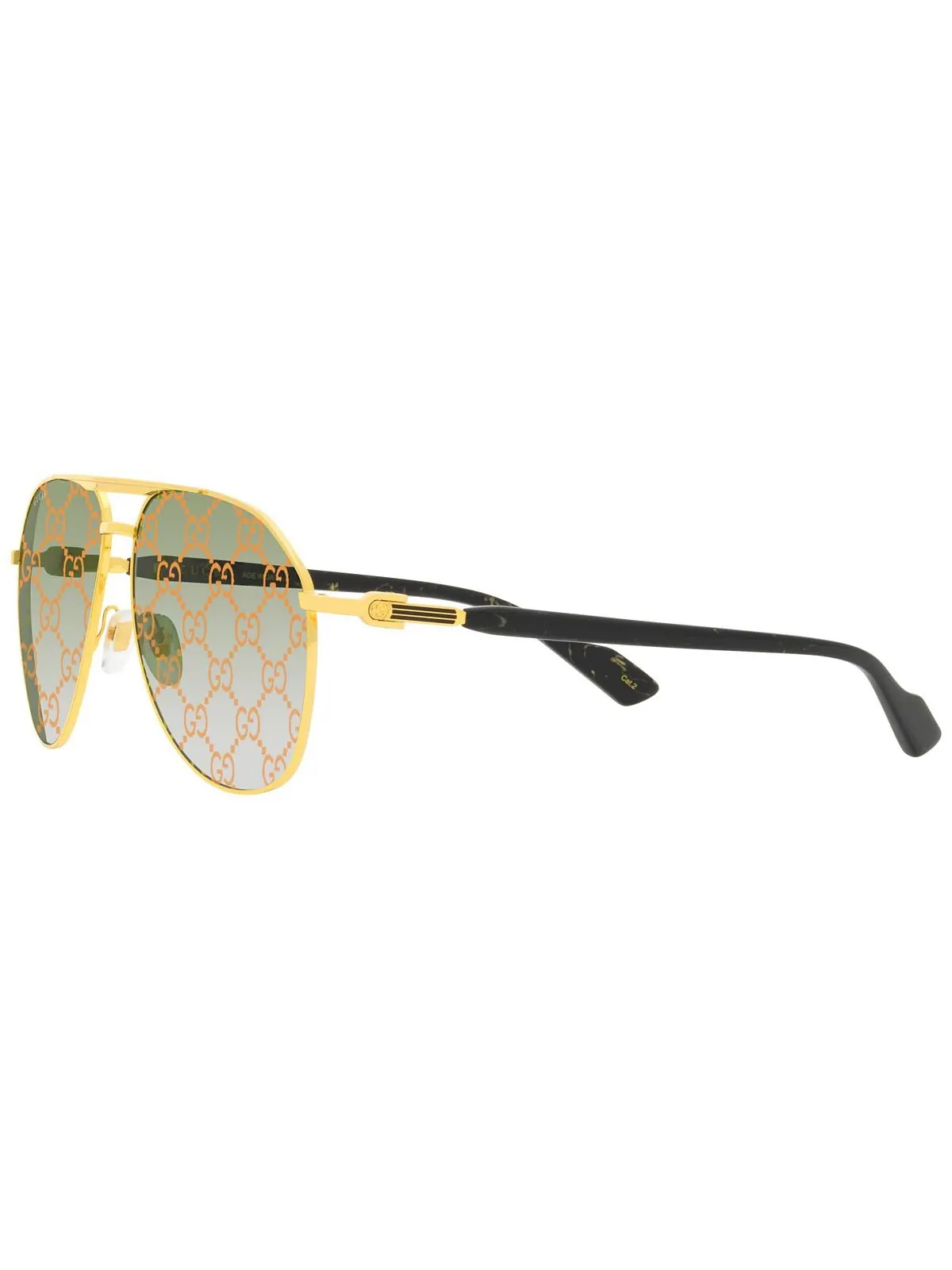 Мужские солнцезащитные очки, GG1220S Gucci — изображение 4 из 9, золотистый