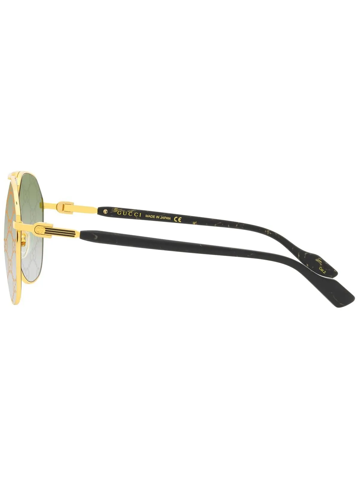 Мужские солнцезащитные очки, GG1220S Gucci — изображение 5 из 9, золотистый