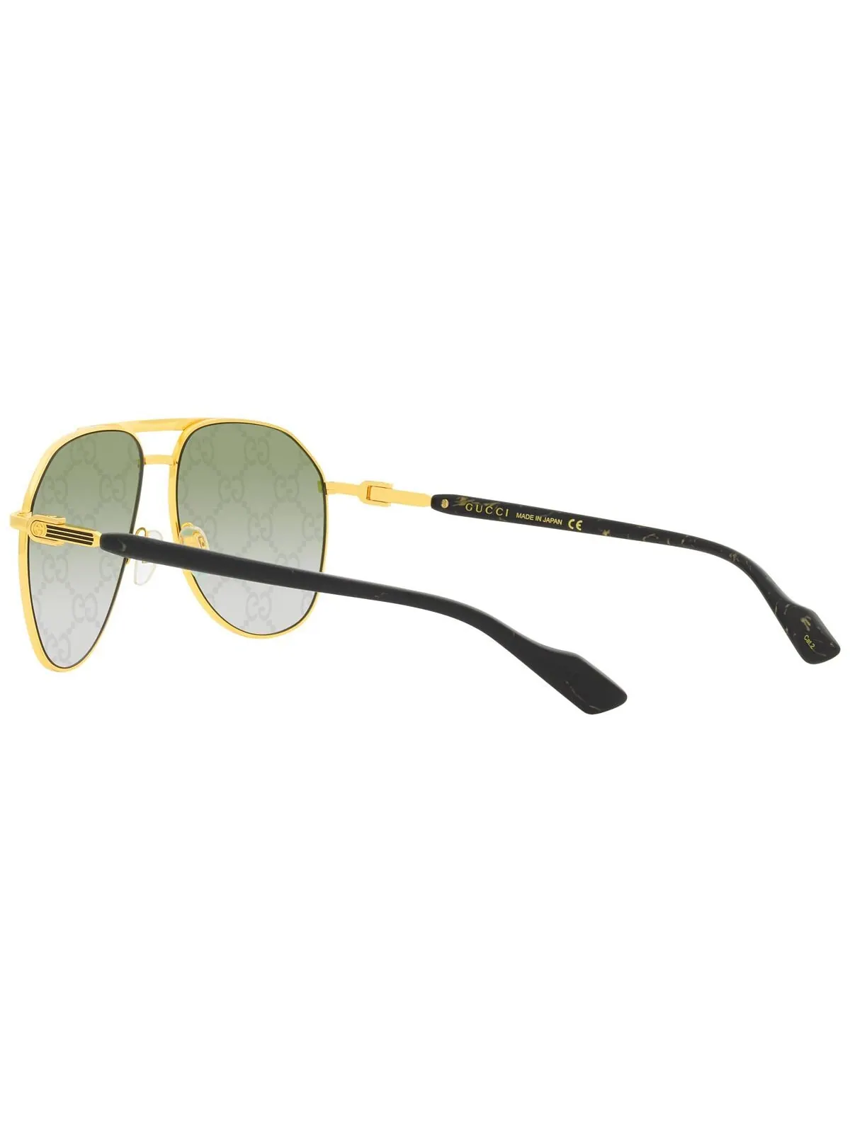 Мужские солнцезащитные очки, GG1220S Gucci — изображение 8 из 9, золотистый