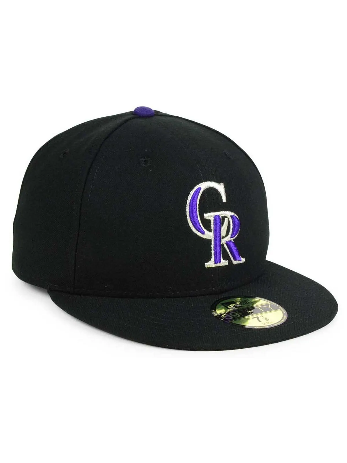Кепка Colorado Rockies Authentic Collection 59FIFTY New Era — изображение 3 из 6, черный