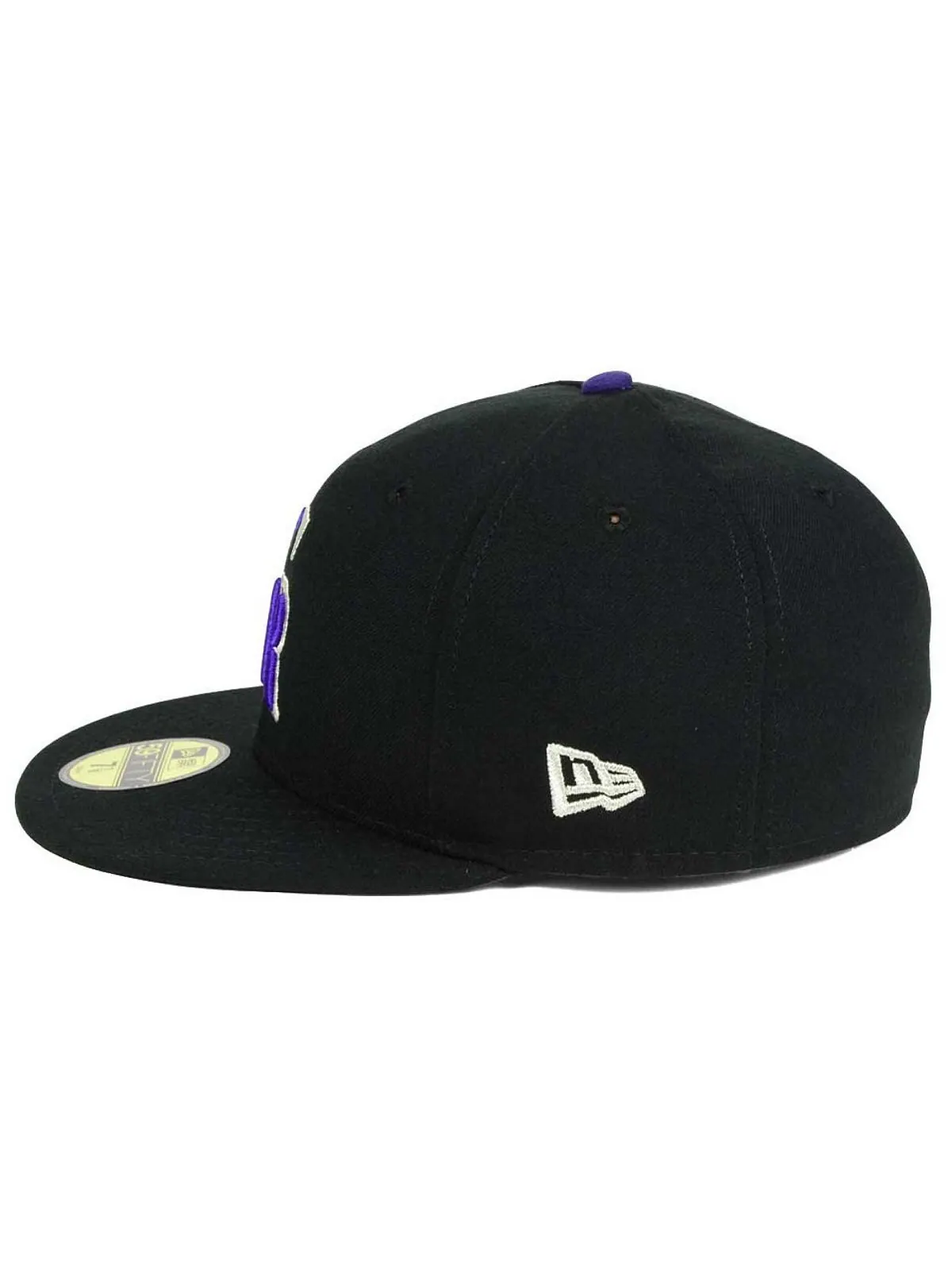 Кепка Colorado Rockies Authentic Collection 59FIFTY New Era — изображение 5 из 6, черный