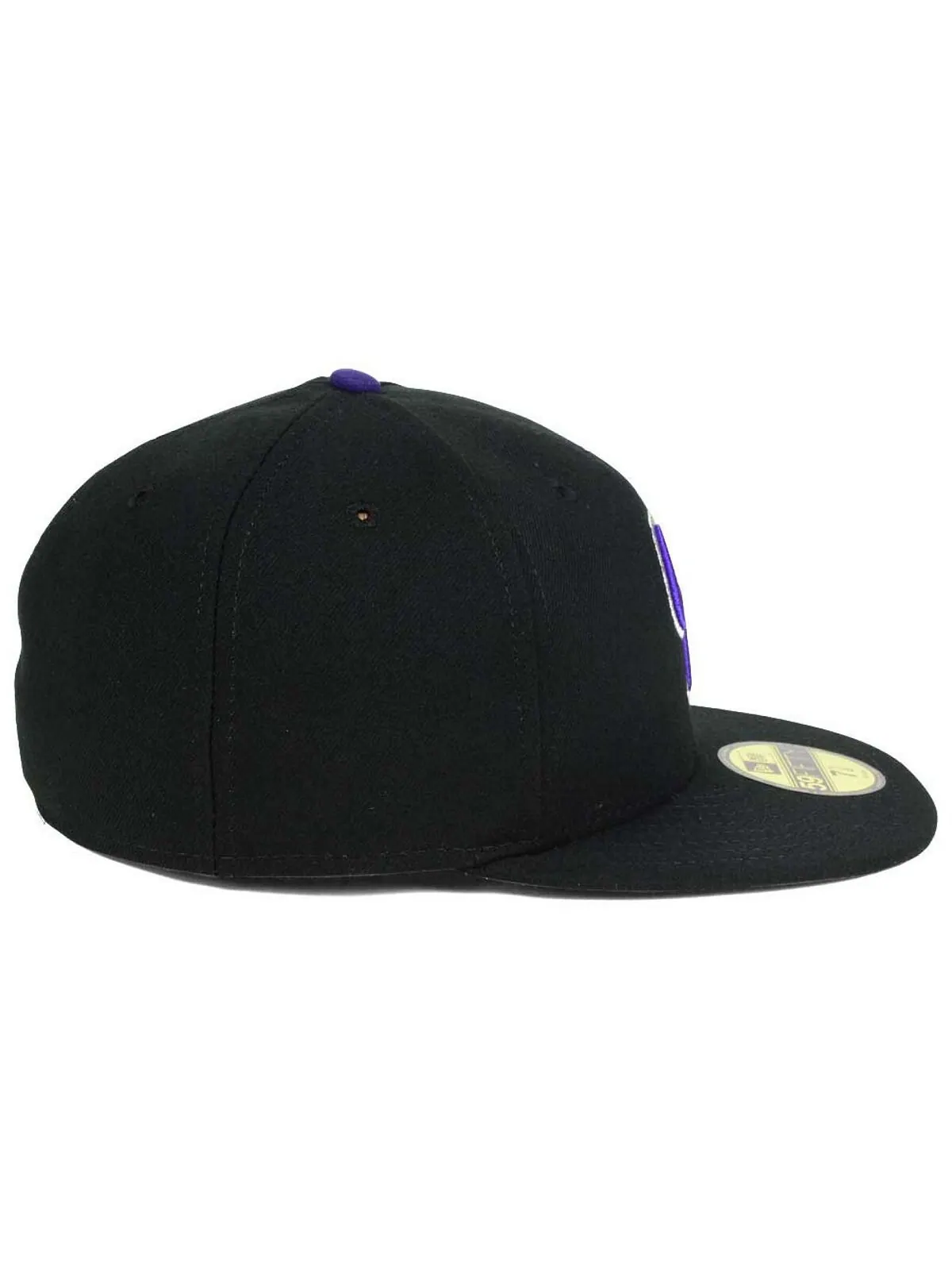 Кепка Colorado Rockies Authentic Collection 59FIFTY New Era — изображение 6 из 6, черный