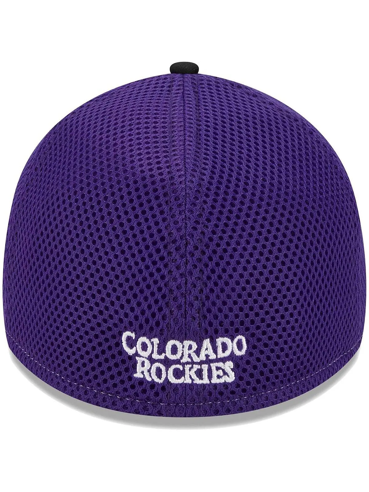 Мужская черная кепка Colorado Rockies Team Neo 39THIRTY Flex Hat New Era — изображение 5 из 5, черный