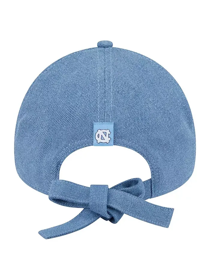 Женская джинсовая бейсболка North Carolina Tar Heels A-Frame 9FORTY с регулируемой застежкой New Era — изображение 4 из 5