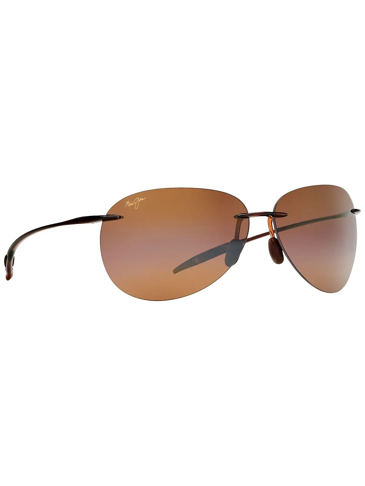 Поляризованные солнцезащитные очки Sugar Beach, 421 Maui Jim — изображение 4 из 9, коричневый