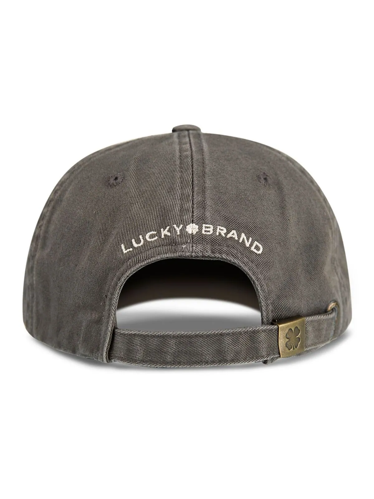Женская бейсболка с клевером Lucky Brand — изображение 5 из 6, темно-серый