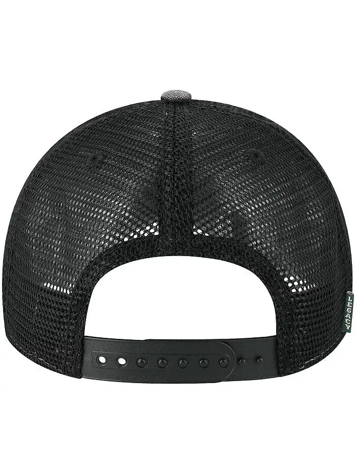 Мужская черная кепка Michigan State Spartans Sun & Bars Dashboard Trucker Snapback Legacy Athletic — изображение 5 из 5