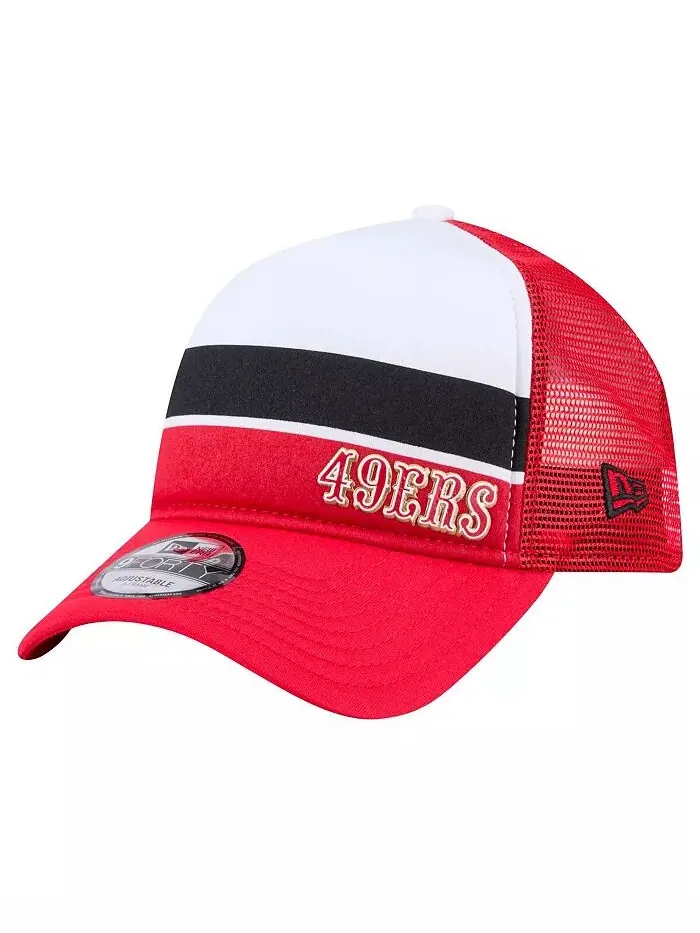 Кепка Trucker Adjustable для больших мальчиков и девочек Scarlet San Francisco 49ers Sport Night