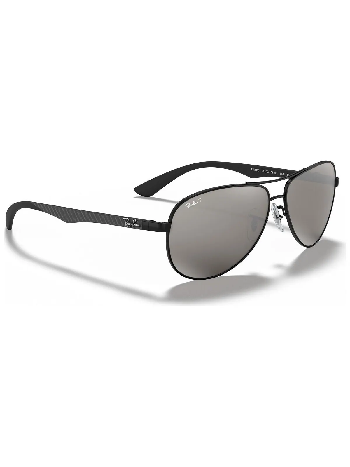Поляризованные солнцезащитные очки, RB8313 Ray-Ban — изображение 3 из 6, серый