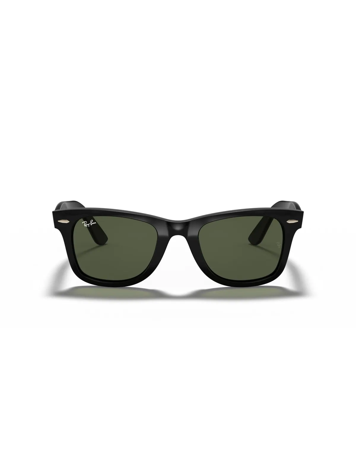 Солнцезащитные очки Ray-Ban Wayfarer Ease RB4340 — изображение 3 из 6, черный/-зеленый