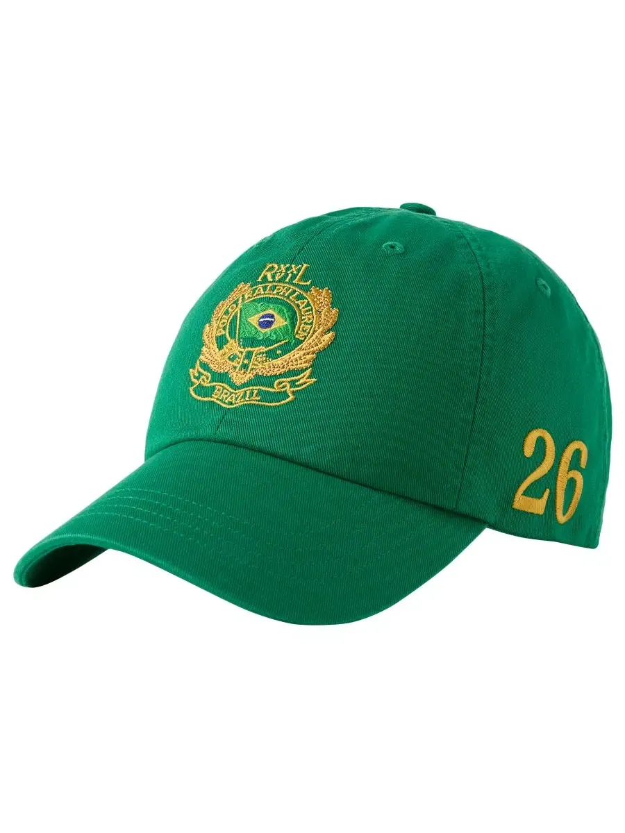 Мужская бейсболка из бразильской саржи Polo Ralph Lauren, Billard