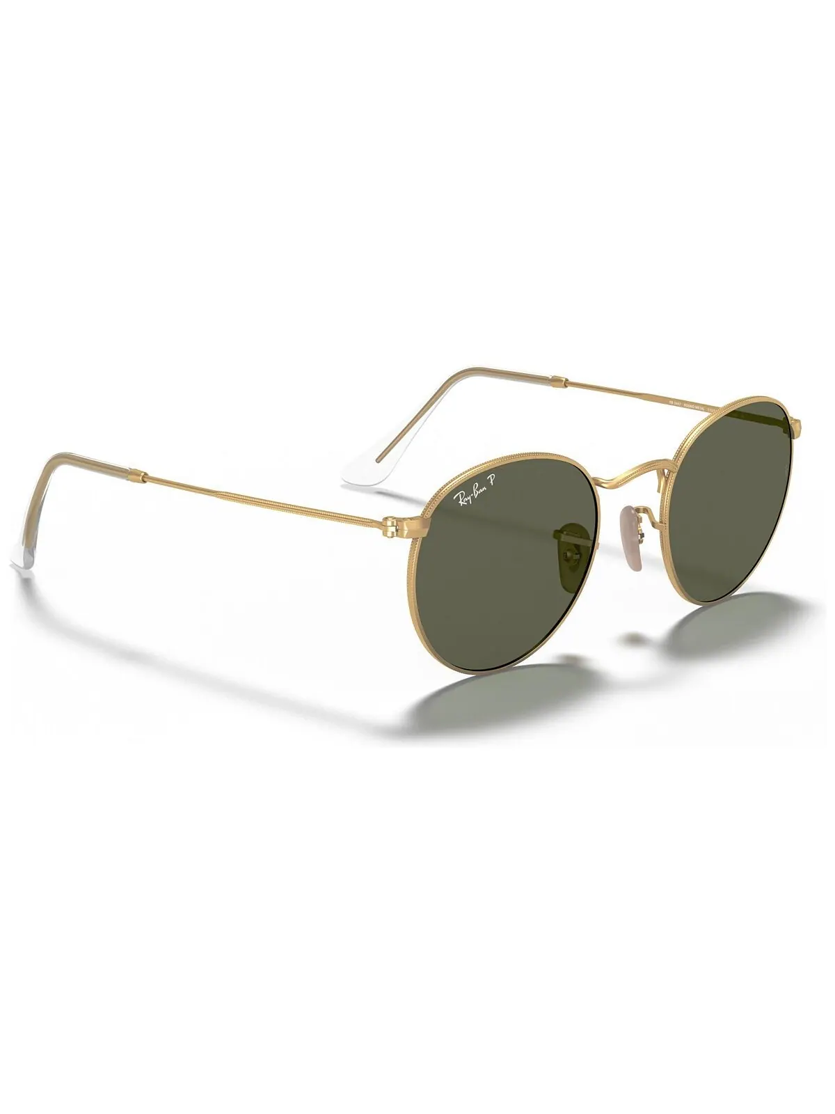 Поляризованные солнцезащитные очки, RB3447 КРУГЛЫЙ МЕТАЛЛ Ray-Ban — изображение 3 из 7, зеленый