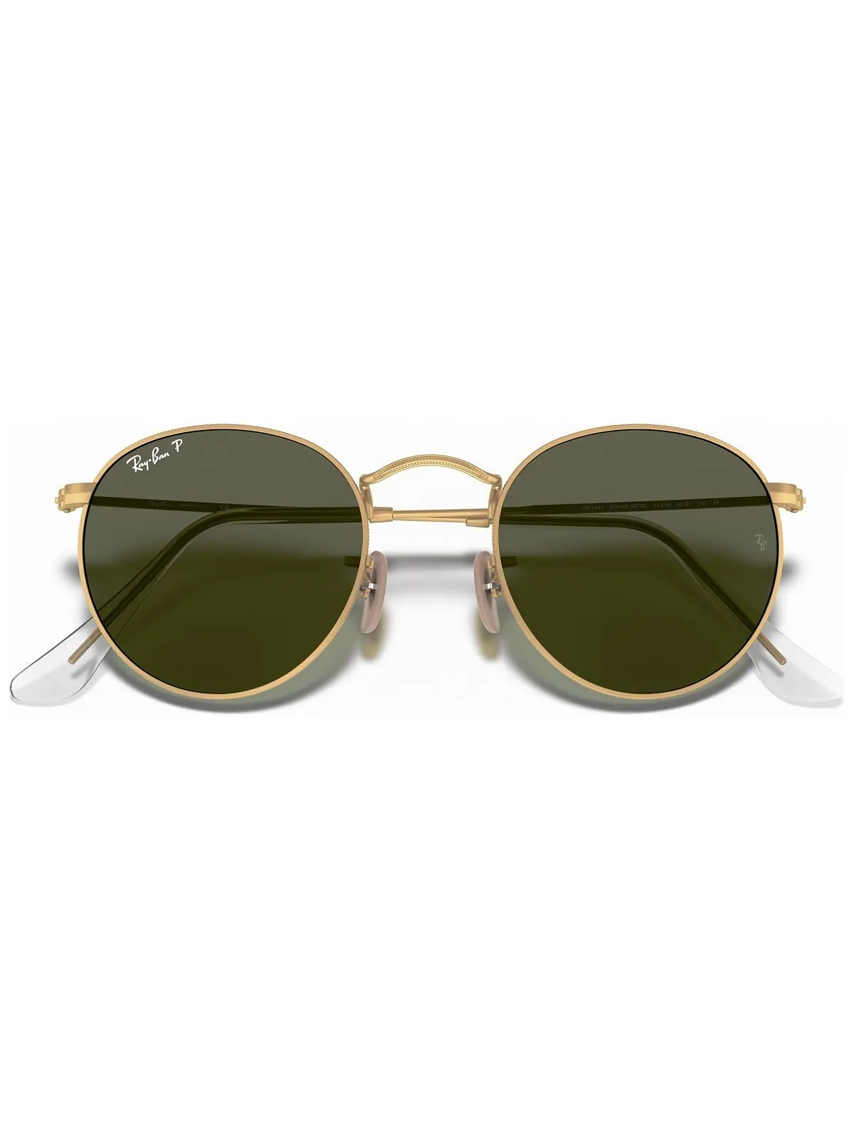 Поляризованные солнцезащитные очки, RB3447 КРУГЛЫЙ МЕТАЛЛ Ray-Ban — изображение 5 из 7, зеленый