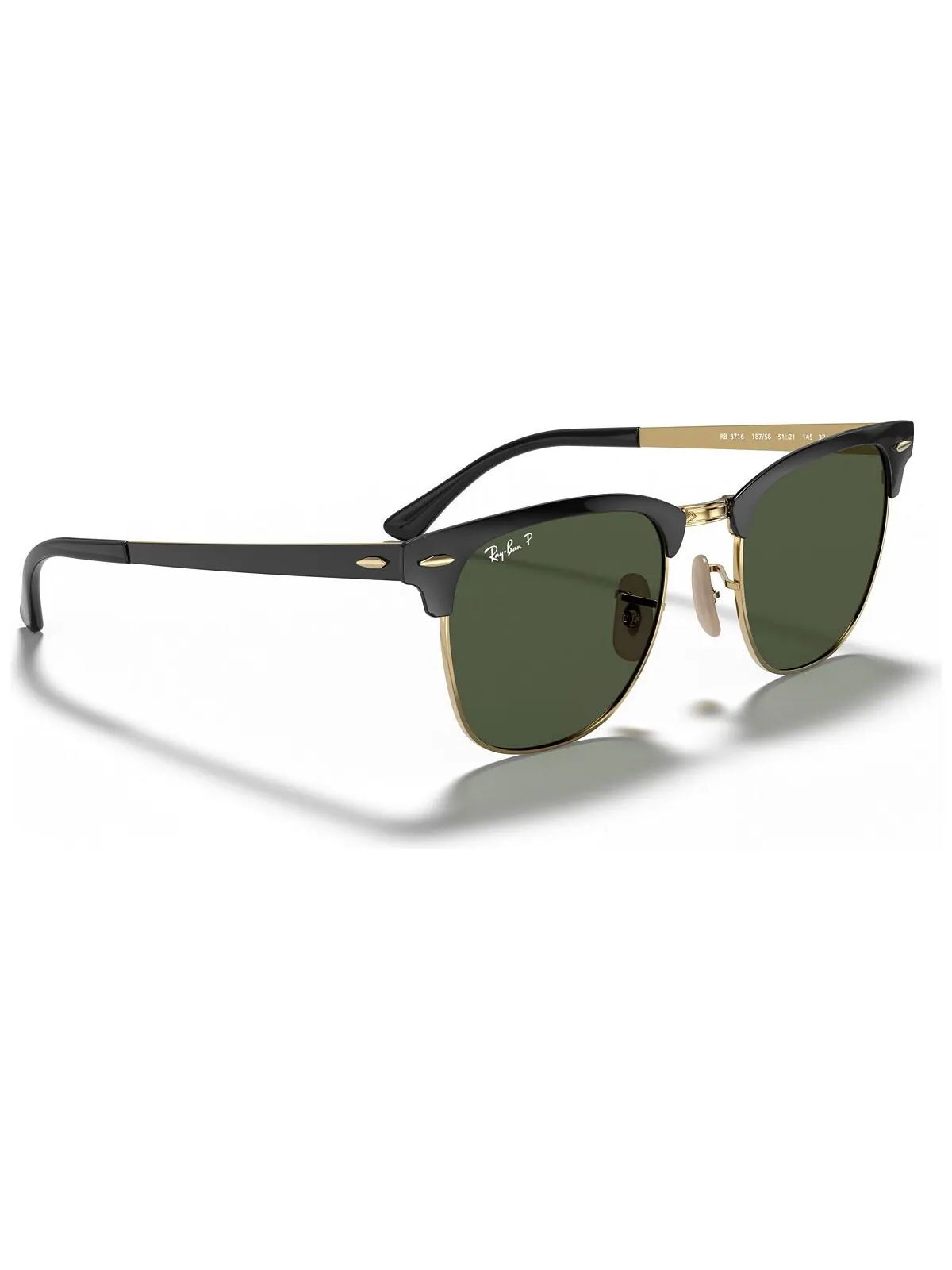 Поляризованные солнцезащитные очки, rb3716 clubmaster metal Ray-Ban — изображение 4 из 6, мульти