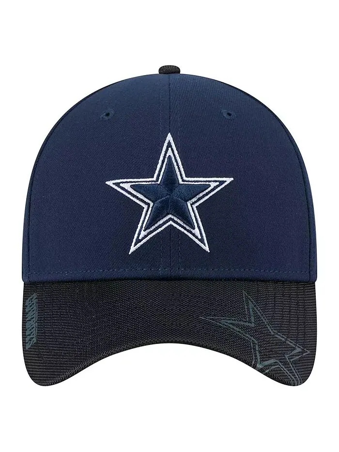 Мужская темно-синяя кепка Dallas Cowboys Hit 39THIRTY Flex New Era — изображение 2 из 5