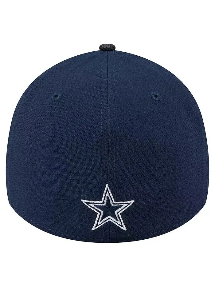 Мужская темно-синяя кепка Dallas Cowboys Hit 39THIRTY Flex New Era — изображение 3 из 5