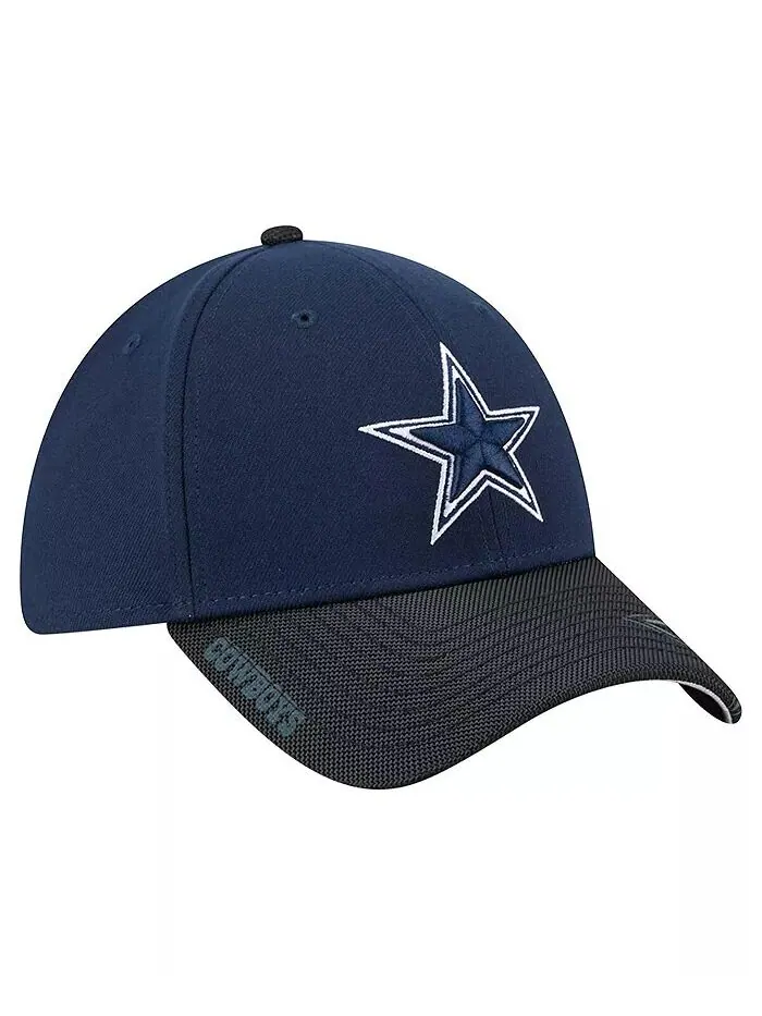 Мужская темно-синяя кепка Dallas Cowboys Hit 39THIRTY Flex New Era — изображение 5 из 5