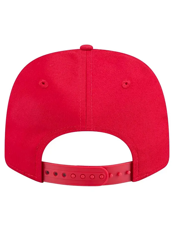 Мужская бейсболка Scarlet San Francisco 49ers Chant 9SEVENTY Stretch-Snap New Era — изображение 3 из 4