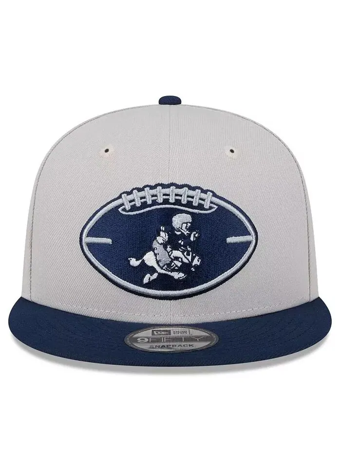 Мужская бейсболка-кепка Dallas Cowboys Sideline Historic 9FIFTY цвета Stone/Temy 2024 года New Era — изображение 2 из 4