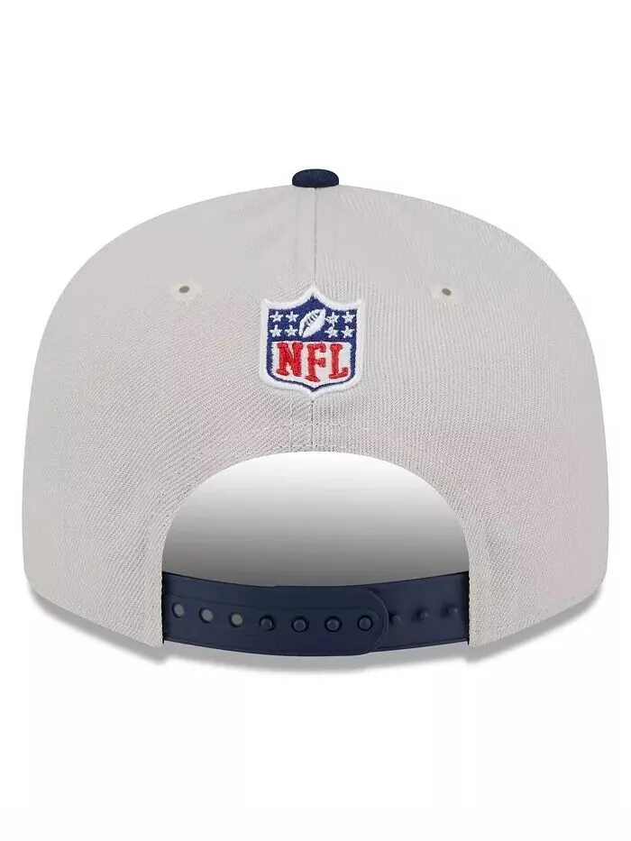 Мужская бейсболка-кепка Dallas Cowboys Sideline Historic 9FIFTY цвета Stone/Temy 2024 года New Era — изображение 3 из 4