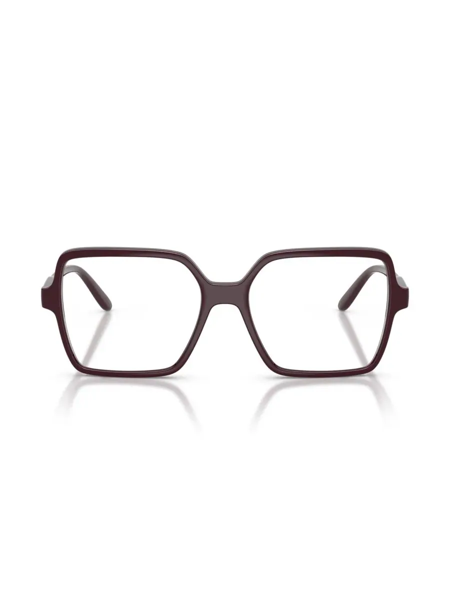 Женские квадратные очки, VO5702 Vogue Eyewear, Full Bordeaux — изображение 4 из 5